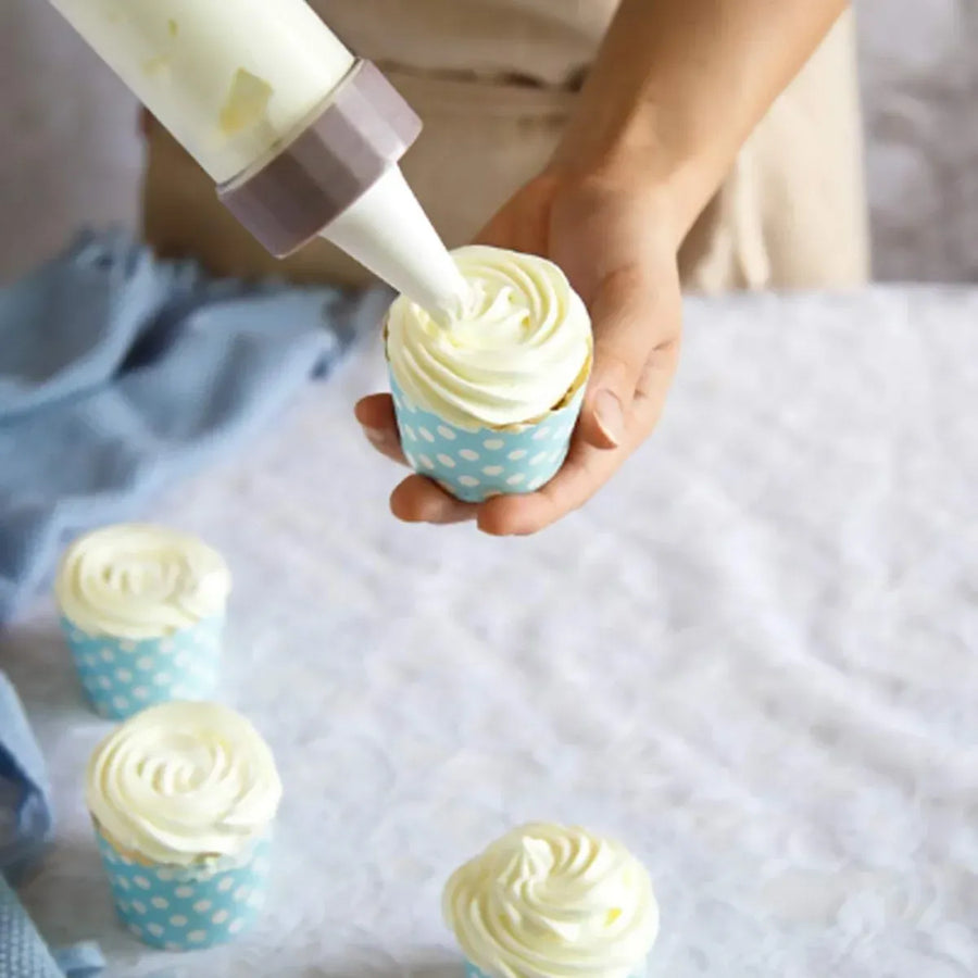 20 PCS DIY Manual Cookie Press Mold Decorating Kit Baking Tool Set for Pastry and Cake