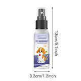Pet Deodorant Spray for Cats and Dogs Eliminates Urine Feces Odors Air Freshener - Side View