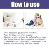 Pet Deodorant Spray for Cats and Dogs Eliminates Urine Feces Odors Air Freshener - Low Angle