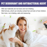 Pet Deodorant Spray for Cats and Dogs Eliminates Urine Feces Odors Air Freshener - Extra Image