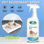 750ml Pet Odor Eliminator Spray for Dogs and Cats Indoor Cat Litter Freshener