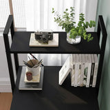 Minimalist Home Computer Desk with Shelves Study Workstation - Extra Image