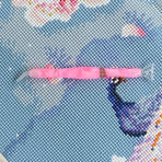5D Resin Diamond Painting Pen Resin Point Drill Pens Cross Stitch Diy Craft Art - Purple