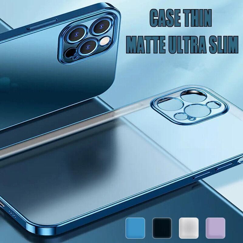For Iphone 13 12 11 Pro Max Case Thin Matte Ultra Slim Shockproof Clear Cover Au