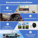 Digital Tv Antenna 300 Mile Indoor Outdoor Hd Tv Aerial Amplifier Signal Booster