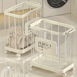 Removable Laundry Basket Clothes Organizer Household Storage Bin with Shelving - Extra Image