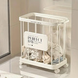 Removable Laundry Basket Clothes Organizer Household Storage Bin with Shelving - Extra Image