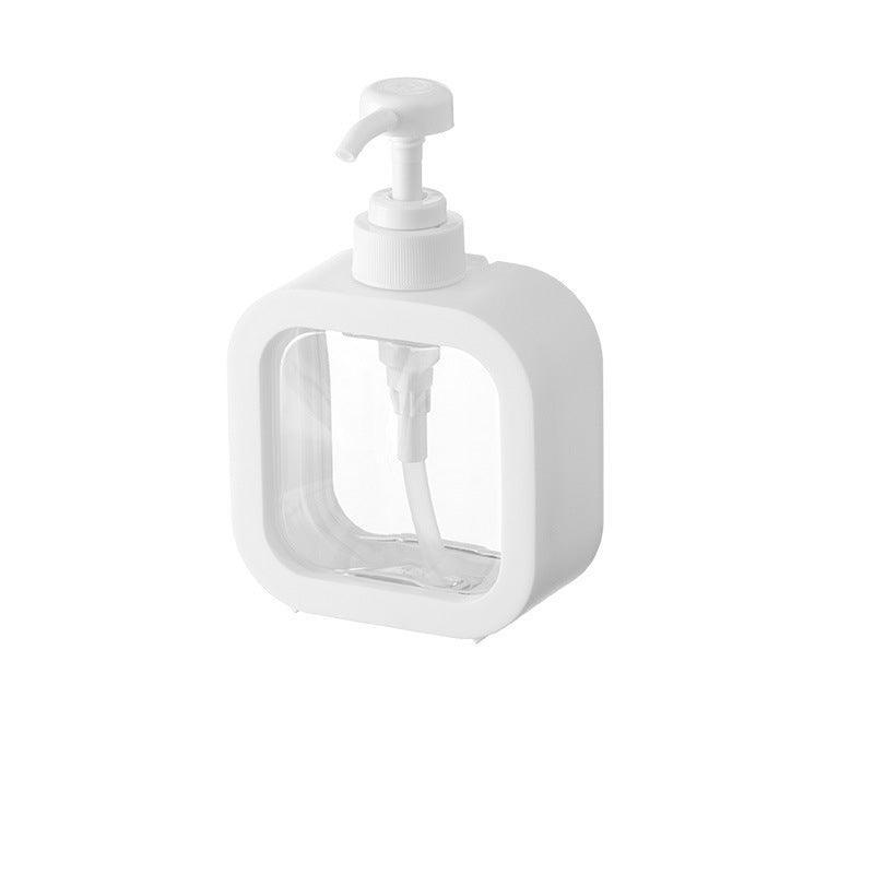 Plastic Pump Bottles For Bathroom Soap Shampoo Cream Lotion Dispenser Bottling - 500ML