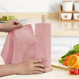 Multifunctional Kitchen Cleaning Towel Strong Absorbent Hand Tear Dish Cloth - Blue - Extra Image
