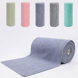 Multifunctional Kitchen Cleaning Towel Strong Absorbent Hand Tear Dish Cloth - Blue