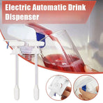 Magic Tap Automatic Electric Water Drink Milk Dispenser Beverage Spill Proof White - 1PC