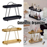 Jewelry Rack Organizer Stand Cosmetic Display Desktop Storage Holder for Home - Black - Extra Image