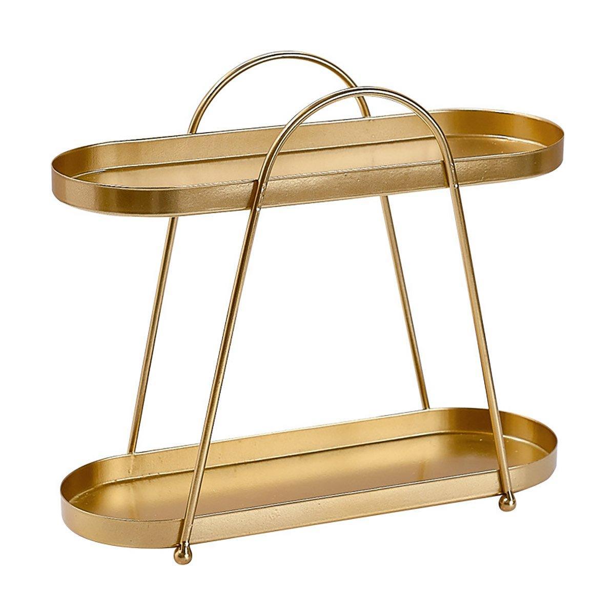 Jewelry Rack Organizer Stand Cosmetic Display Desktop Storage Holder for Home - Black