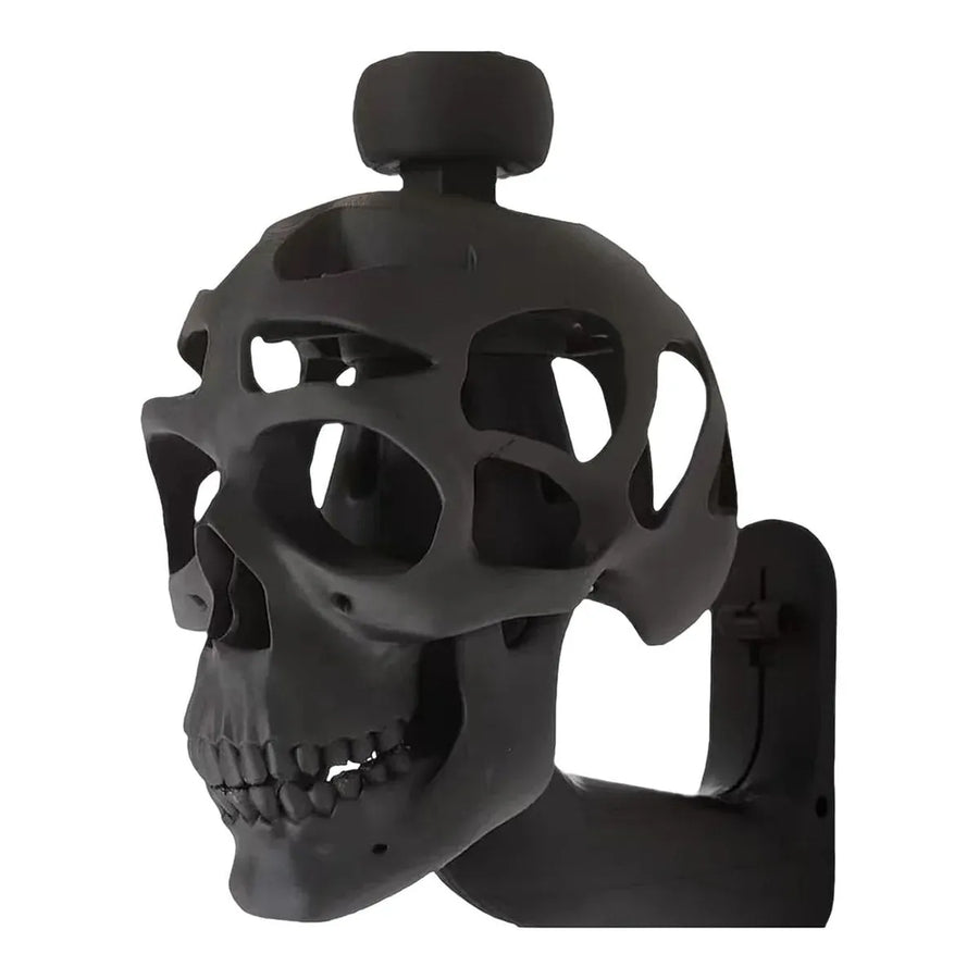 3D Skull Helmet Display Stand Wall Mounted Motorcycle Helmet Rack Holder Display