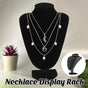 1-Piece Black Velvet Necklace Display Stand