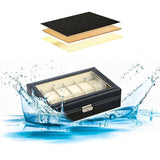 12Grids Leather Watch Jewelry Display Storage Holder Case Box - Extra Image