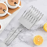 Stainless Steel Ham Bread Slicer Multi-function BBQ Clip Meat Cutter Splitter