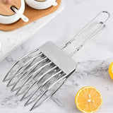 Stainless Steel Ham Bread Slicer Multi-function BBQ Clip Meat Cutter Splitter - Extra Image