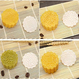 Mooncake Decor Cookies Round Pastry Moon Cake Diy Flower Stamps Mold Mould Au - Extra Image