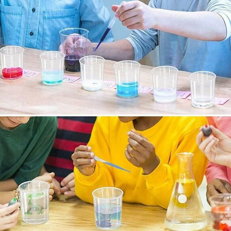 36PCS Silicone Mixing and Measuring Cup Set for Resin Casting and DIY Craft Projects