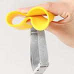 Comfortable Silicone Dog Muzzle Anti-Bite Soft Duck Muzzle Pet Training Supplies - L