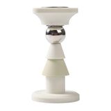 Silicone Silent Door Stopper with Suction Base and Secure Hold Catch Design - Grey - Low Angle