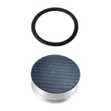 Solid Heavy Duty Rubber Door Stopper Windproof Noise Proof Door Wedge Non Slip - Front View