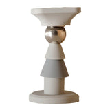 Silicone Silent Door Stopper with Suction Base and Secure Hold Catch Design - Purple - Close-Up Angle