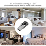 Home Security Wedge Door Stop Alert Detection Device Intruder Alarm Wireless