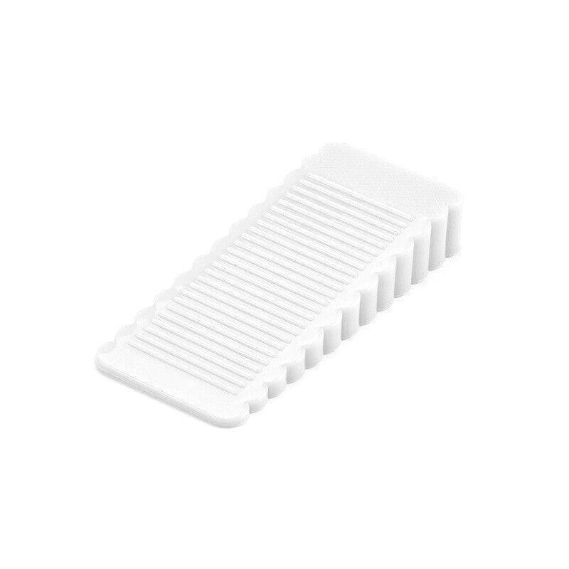 2Pcs Thick Rubber Wedge Door Stoppers Floor Carpet Heavy Duty Door Stop Security
