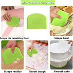 Baker Dough Scraper Sourdough Pizza Cake Pastry Bread Cutter Slicer Cutting Tool