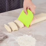 Baker Dough Scraper Sourdough Pizza Cake Pastry Bread Cutter Slicer Cutting Tool - 45-Degree Angle