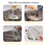 Triangle Sink Strainer Basket Household Kitchen Shelf Leftover Draining Rack - Extra Image