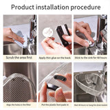 Triangle Sink Strainer Basket Household Kitchen Shelf Leftover Draining Rack - Extra Image