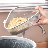 Triangle Sink Strainer Basket Household Kitchen Shelf Leftover Draining Rack - Extra Image