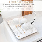 Diatom Mud Water Draining Pad Kitchen Faucet Washbasin Water Absorbing Mat