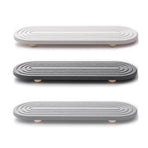 Nordic Diatomaceous Earth Tray Bathroom Sink Drying Mat 30x10cm - White