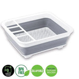 Home Master Collapsible Dish Drainer Small Spaces Camping Caravan 34CM X 28.5CM - 45-Degree Angle