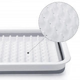 Home Master Collapsible Dish Drainer Small Spaces Camping Caravan 34CM X 28.5CM - Close-Up Angle
