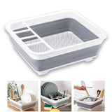 Home Master Collapsible Dish Drainer Small Spaces Camping Caravan 34CM X 28.5CM - Low Angle
