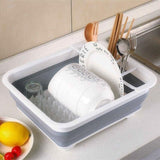 Home Master Collapsible Dish Drainer Small Spaces Camping Caravan 34CM X 28.5CM - Extra Image