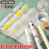 Household Drawer Liner Paper Wardrobe Dustproof Cabinet Mat Grease Proof Mat - Tulip