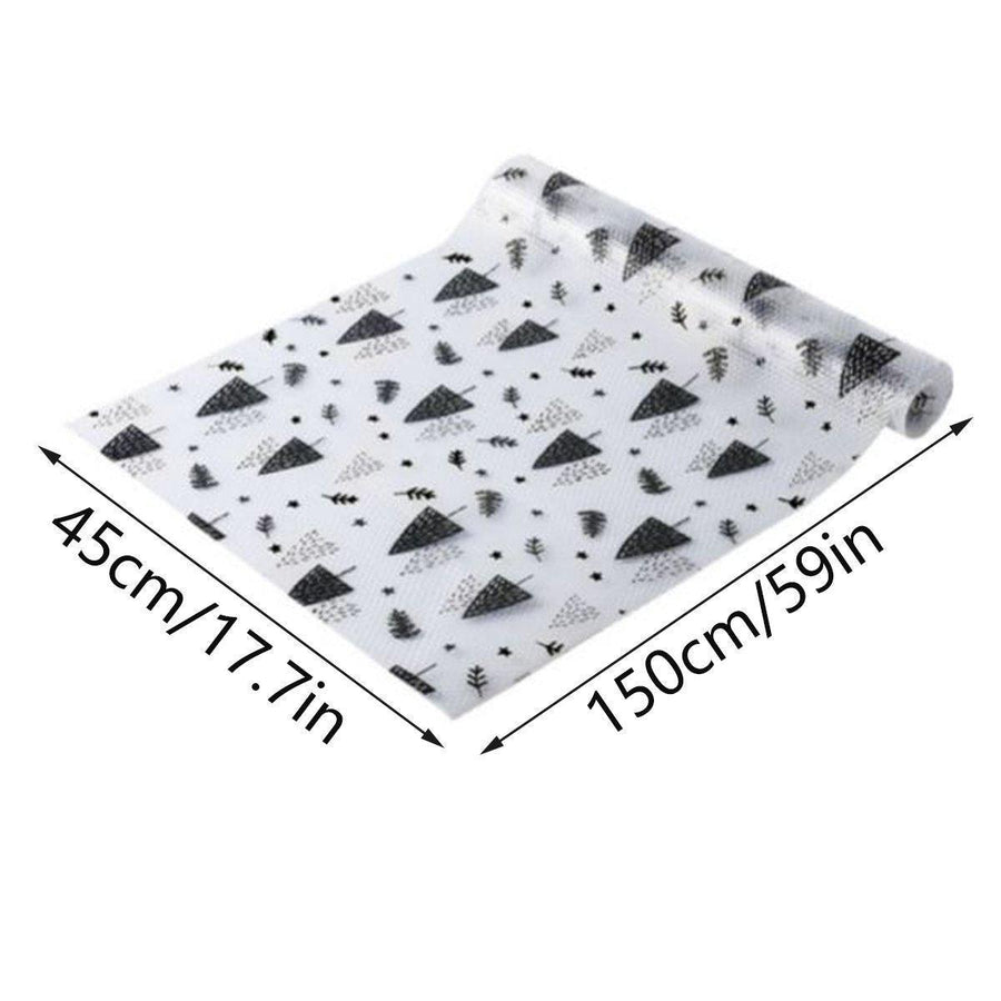 Household Drawer Liner Paper Wardrobe Dustproof Cabinet Mat Grease Proof Mat - Tulip