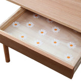 Household Drawer Liner Paper Wardrobe Dustproof Cabinet Mat Grease Proof Mat - Tulip - Rear View
