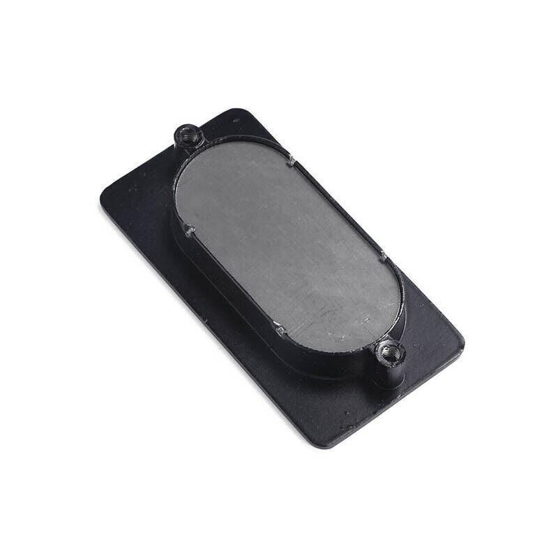 Matte Black Flush Pull Handle for Sliding Door Cabinet Drawer Kitchen Furniture - 96MM