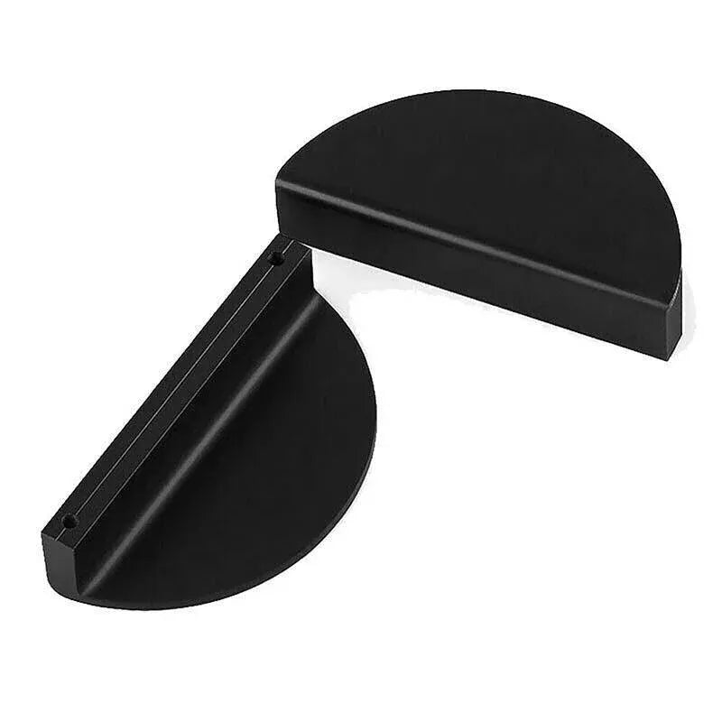 Door Pull With Screws Cupboard Handle Decor Home Semi Circle Cabinet Knob Diy - Copper