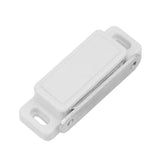 2/6/10/24/48Pcs White Magnetic Door Catch Cupboard Cabinet Wardrobe Drawer Latch - 2PCS - Front View