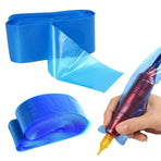 Disposable Tattoo Clip Cord Covers, Blue, 60 x 5 cm, Pack of 200