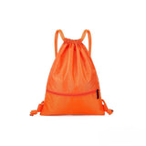 Backpack Sport Pack String Tote Gym Bag Cinch Sack School Drawstring Capacity - Pink
