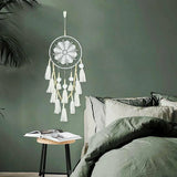 Handmade Dream Catcher Natural Macrame Hairball Art Wall Hanging Room Home Decor - Extra Image